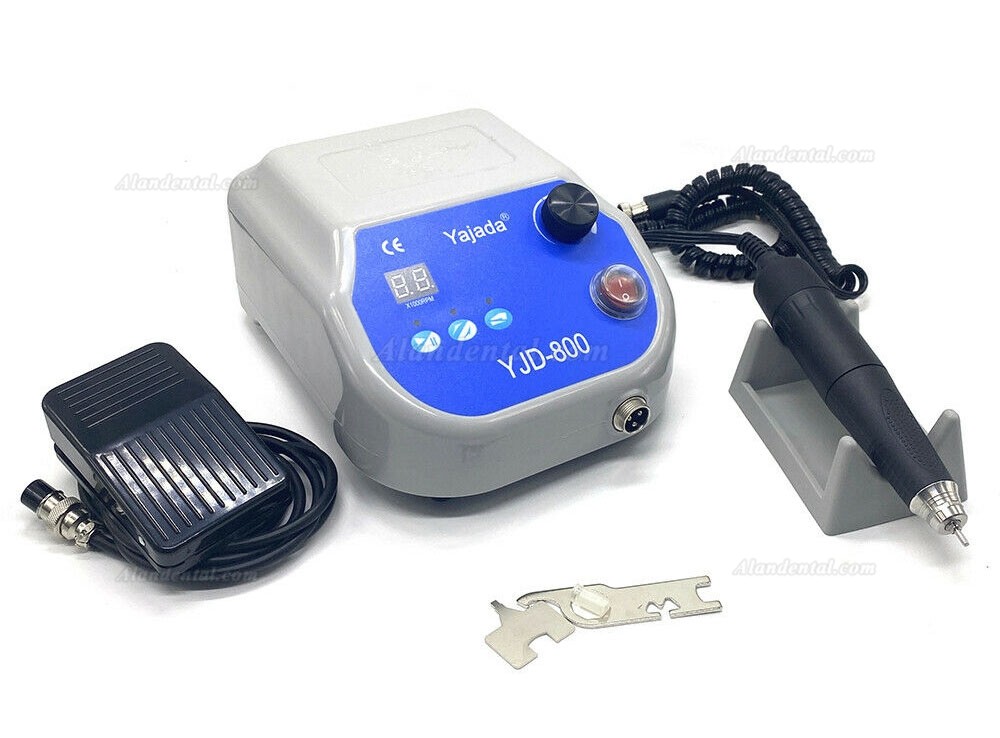 Yajiada® YJD-800 Dental Micromotor Polisher with 50K RPM Brushless Handpiece